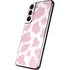 Pink Cow Print Galaxy S22 Skin